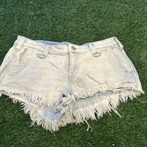 Light blue Pilcrow size 25 jean shorts